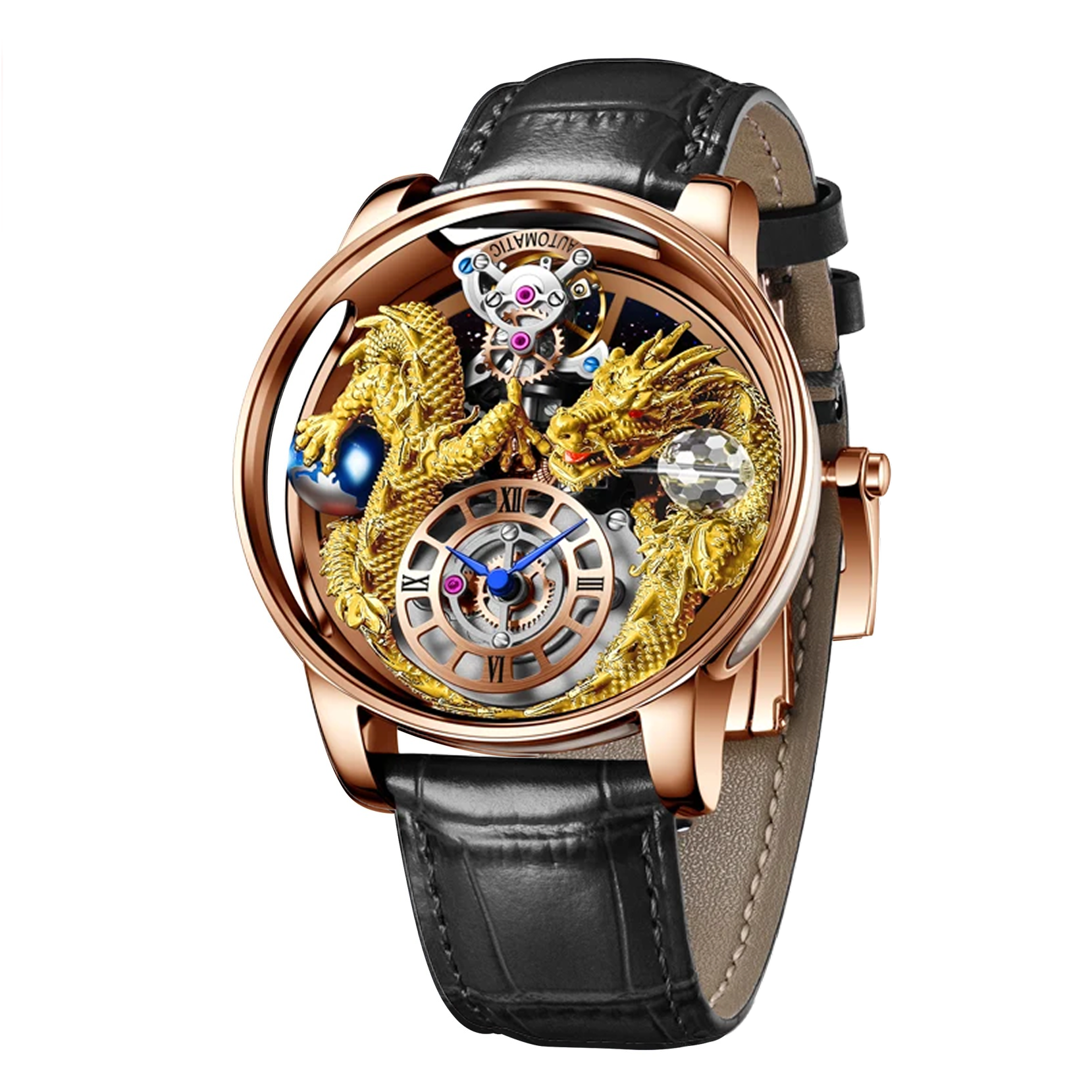 Mimotta™ - Mythic Men's Automatic Watch Dragon's Heart