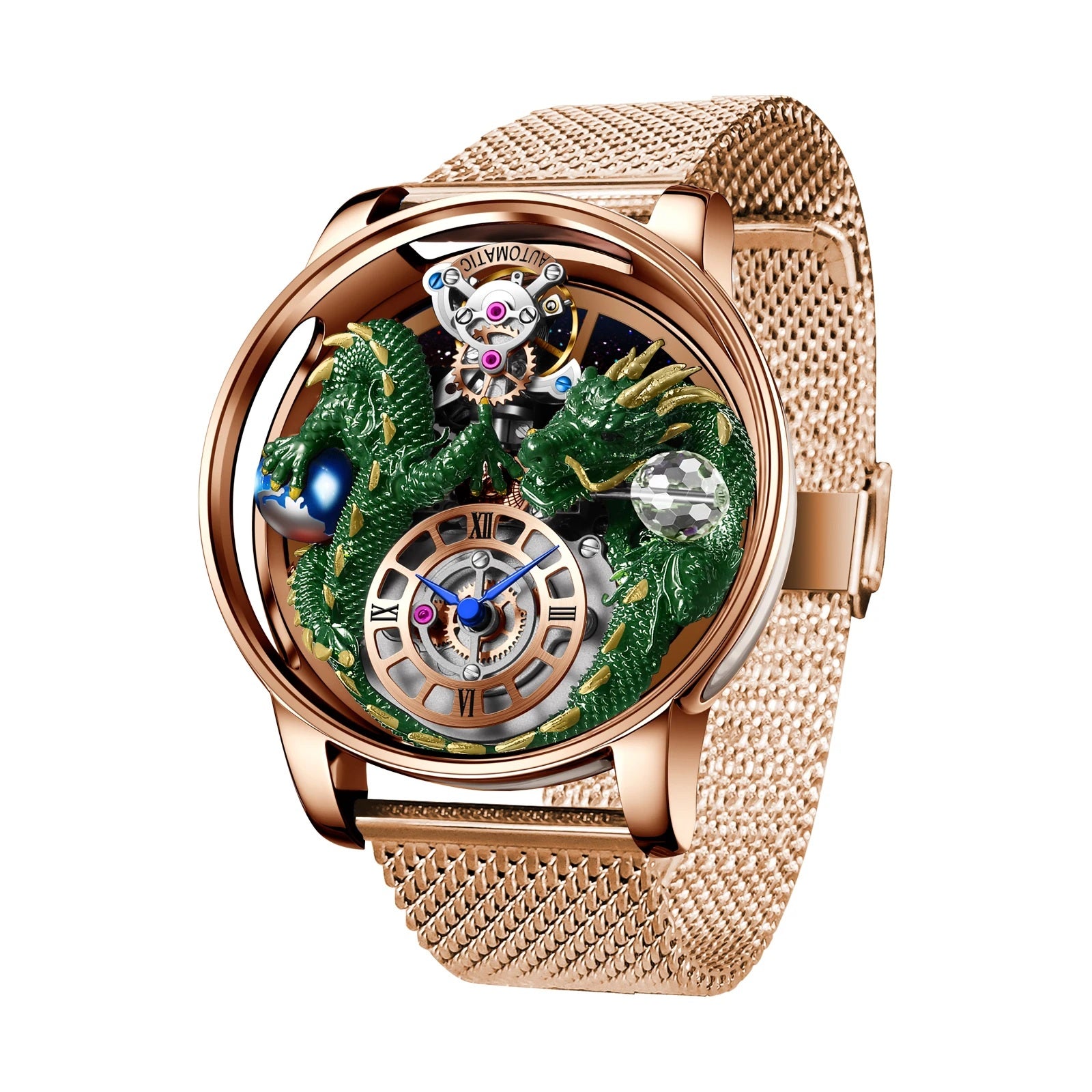 Mimotta™ - Mythic Men's Automatic Watch Dragon's Heart