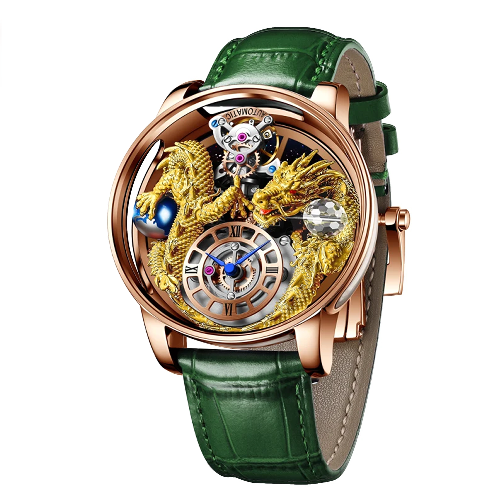 Mimotta™ - Mythic Men's Automatic Watch Dragon's Heart