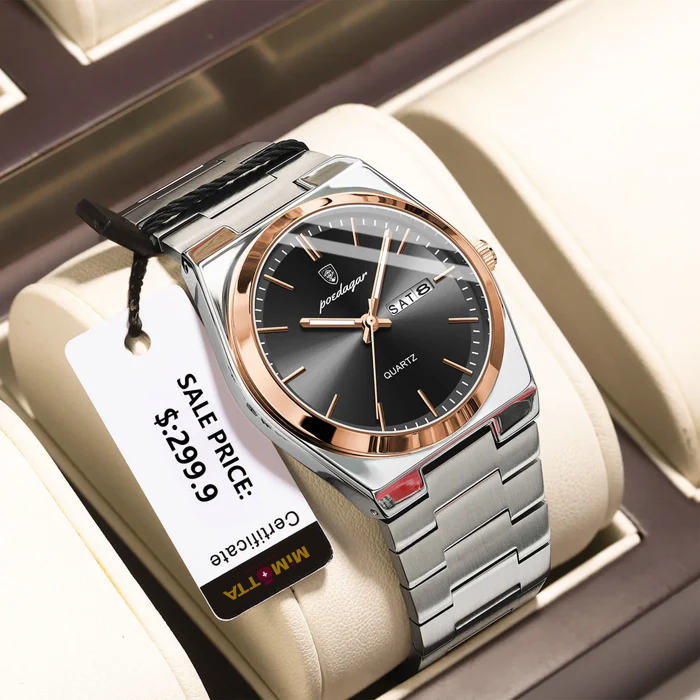 Excellent Men's Watch Onyx