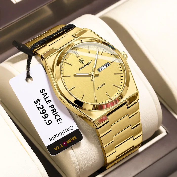 Excellent Men's Watch Onyx