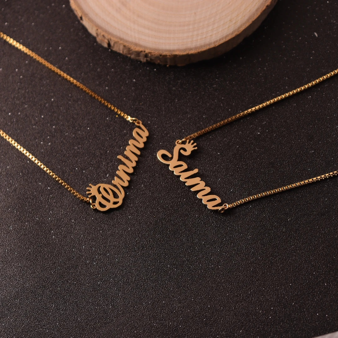 MiMOTTA™ - CLASSIC NECKLACE WITH YOUR NAME "ETERNITY"
