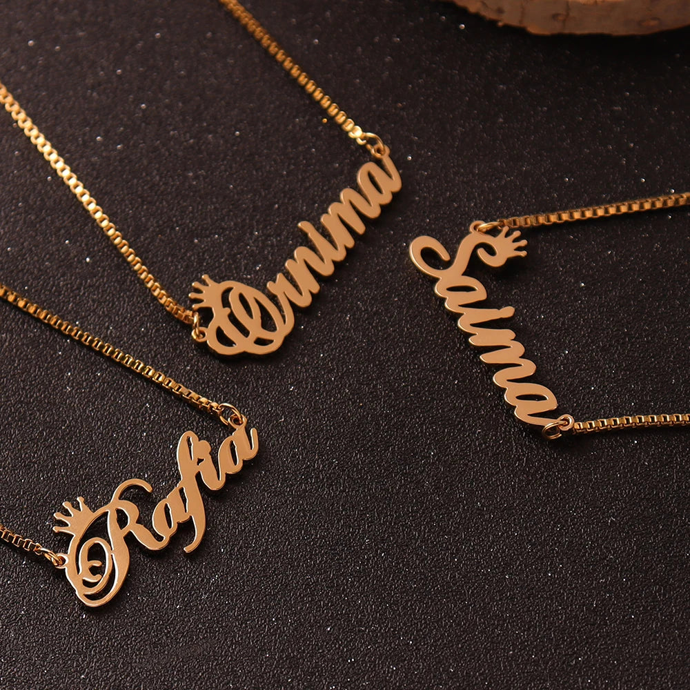 MiMOTTA™ - CLASSIC NECKLACE WITH YOUR NAME "ETERNITY"