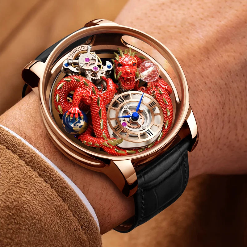 Mimotta™ - Mythic Men's Automatic Watch Dragon's Heart