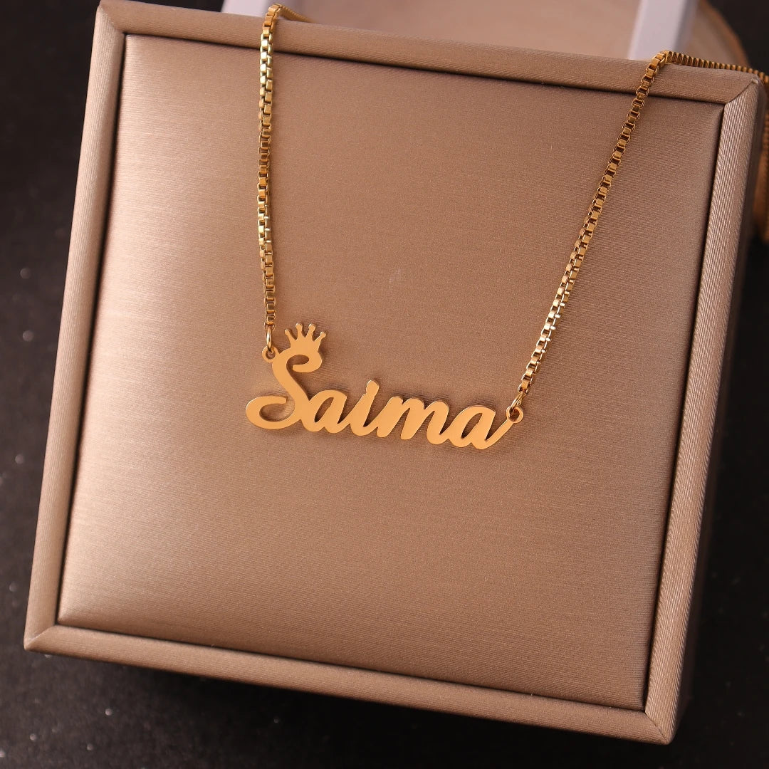 MiMOTTA™ - CLASSIC NECKLACE WITH YOUR NAME "ETERNITY"