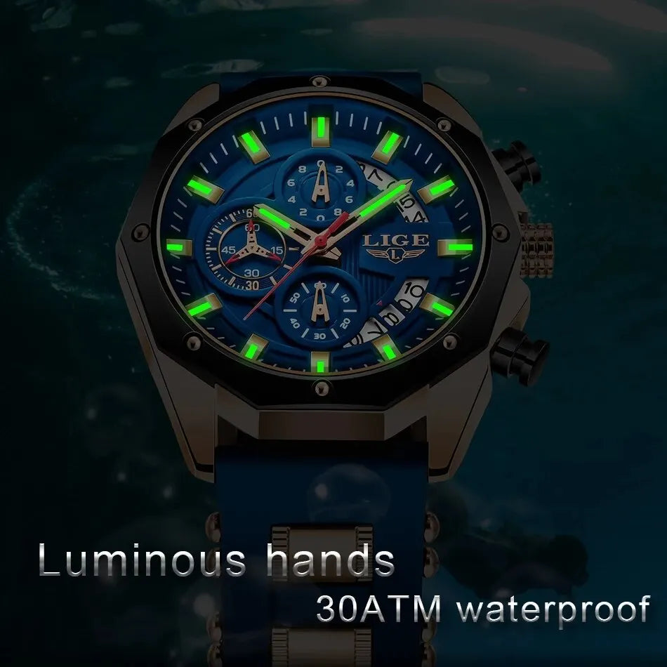 Chrono Master Adventurer - Luxury Sport Quartz Timekeeper