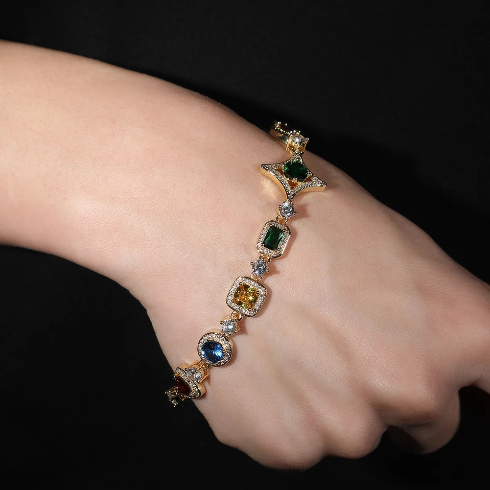 MIMOTTA PARADOX gemstone bracelet worn on the wrist