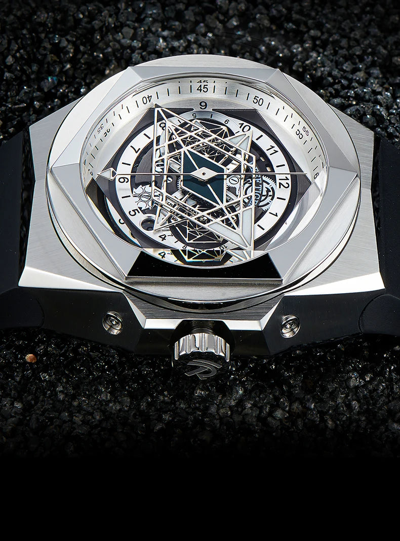 Visionary Men's Automatic Watch Octagon