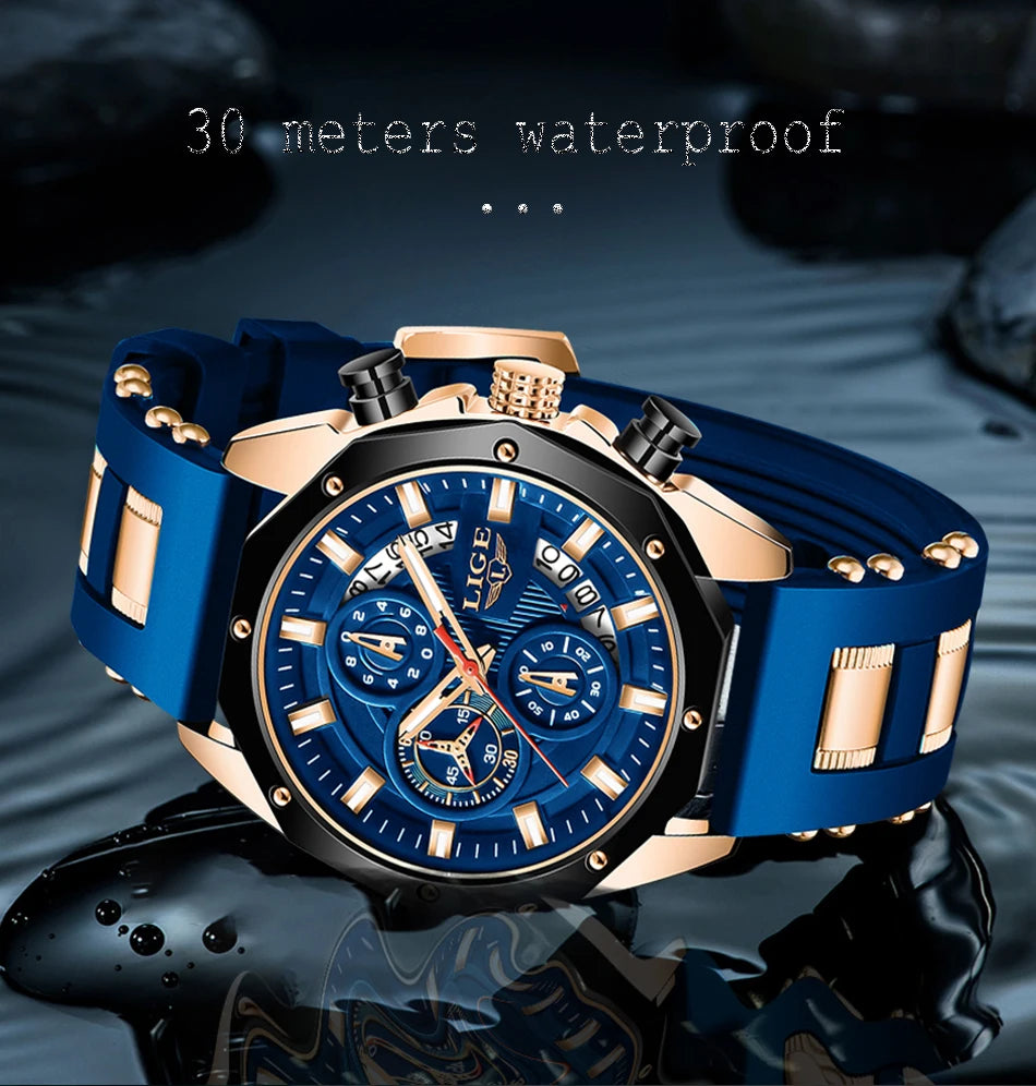 Chrono Master Adventurer - Luxury Sport Quartz Timekeeper