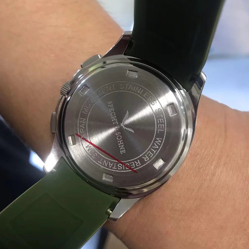 Dynamic Men's Quartz Watch Chrono Sport