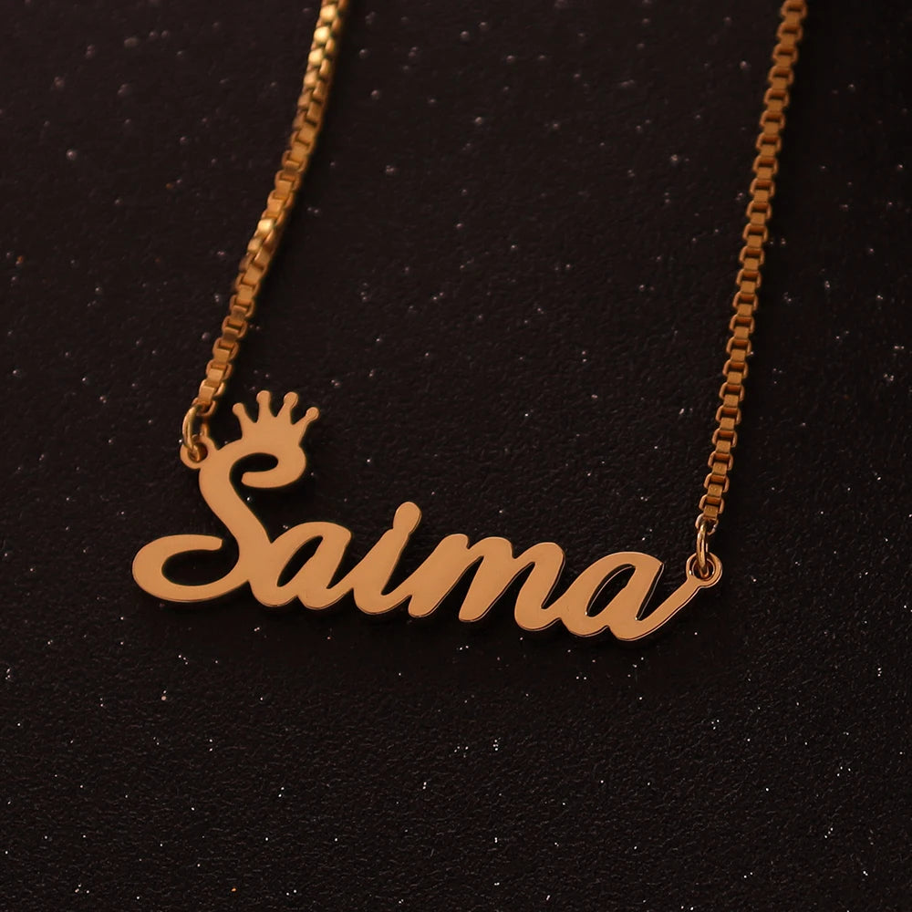 MiMOTTA™ - CLASSIC NECKLACE WITH YOUR NAME "ETERNITY"