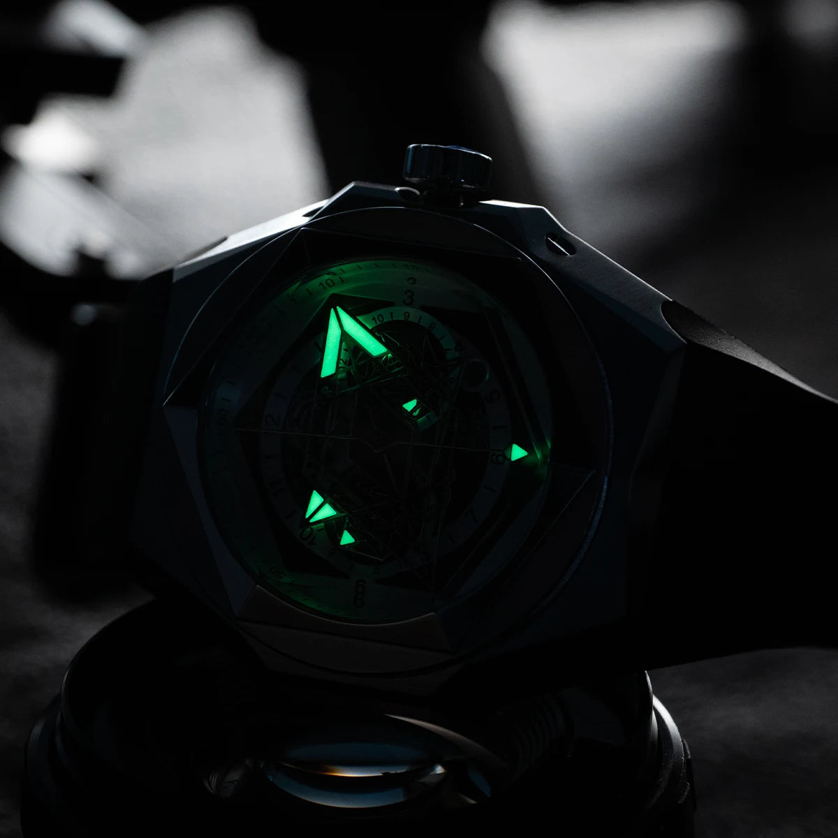 Visionary Men's Automatic Watch Octagon
