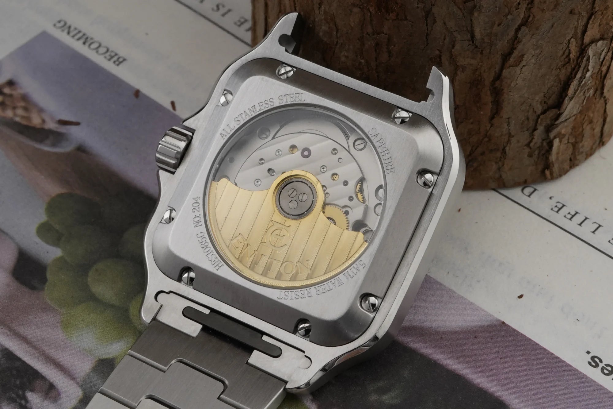 Mimotta™ - Prestige Men's Automatic Watch Carre