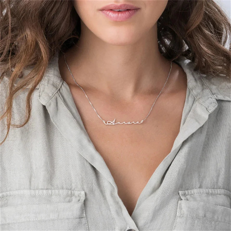 MiMOTTA™ - CLASSIC NECKLACE WITH YOUR NAME "ETERNITY"