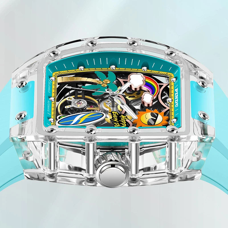 Mimotta™ - Vibrant Men's Automatic Watch Paradise