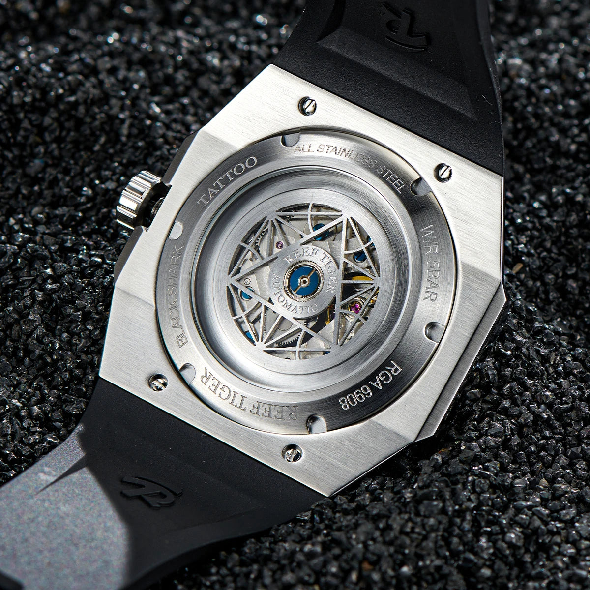Visionary Men's Automatic Watch Octagon