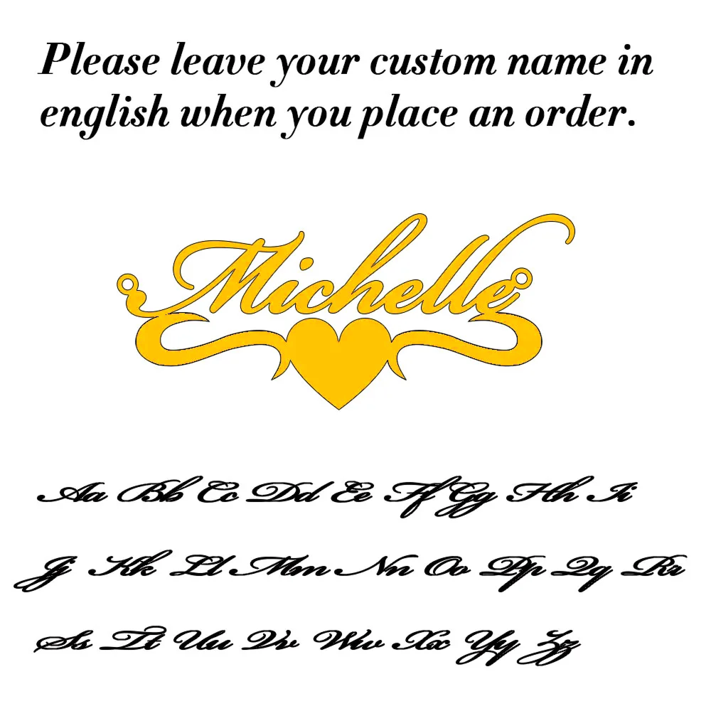 MiMOTTA™ - CLASSIC NECKLACE WITH YOUR NAME "ETERNITY"