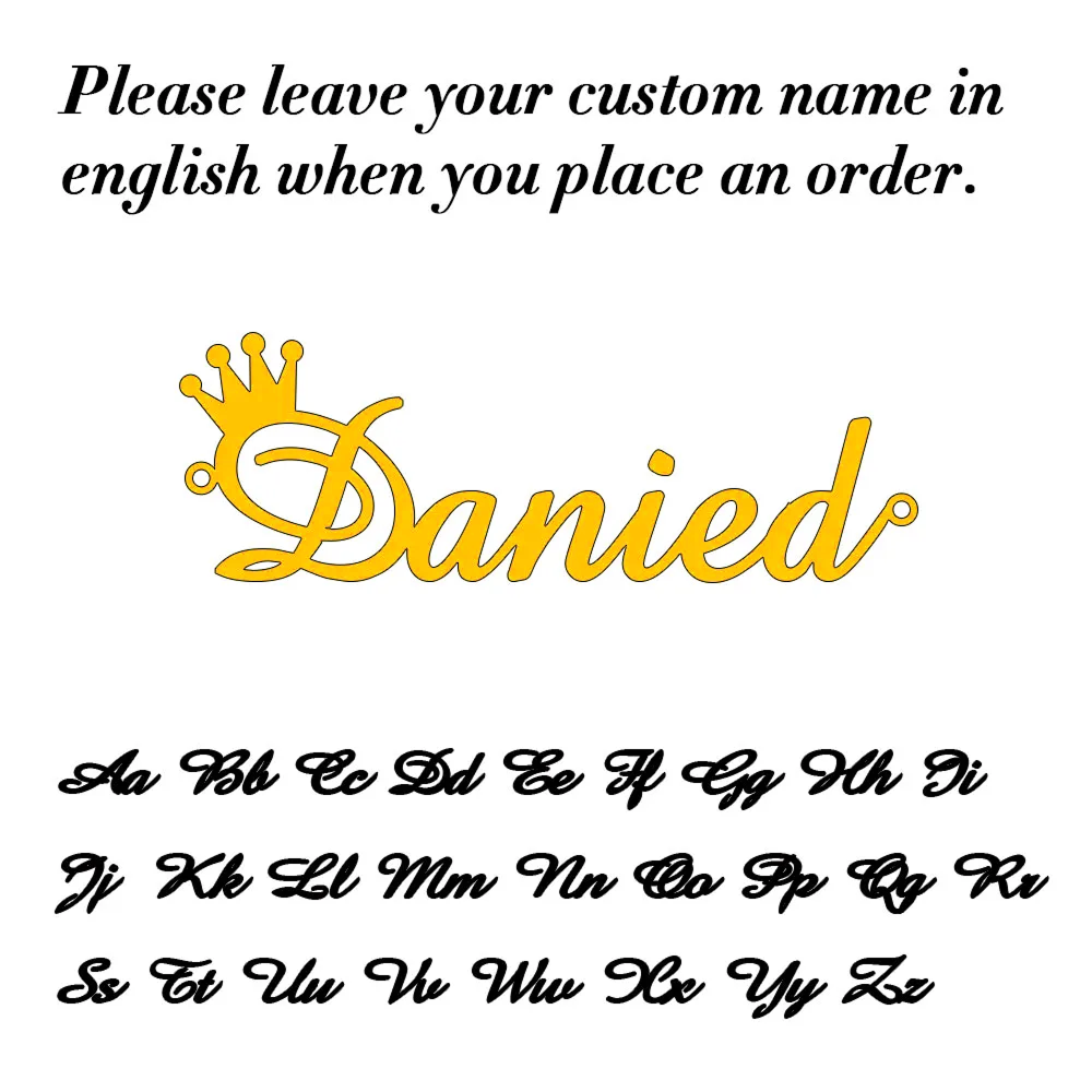 MiMOTTA™ - CLASSIC NECKLACE WITH YOUR NAME "ETERNITY"