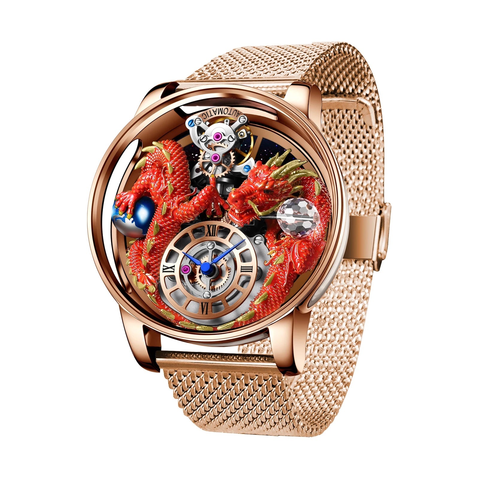 Mimotta™ - Mythic Men's Automatic Watch Dragon's Heart