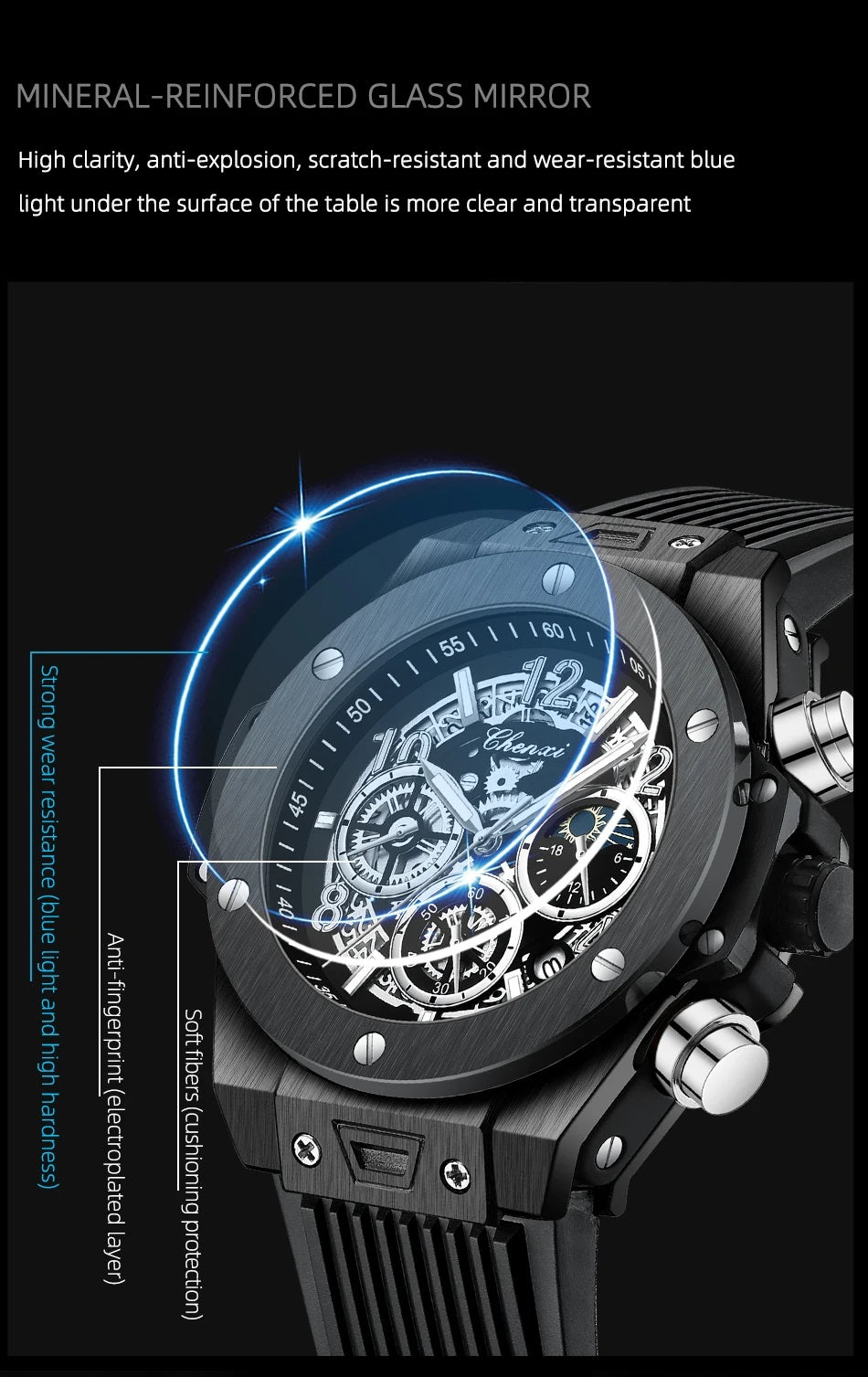 High-End Men's Watch Falcon