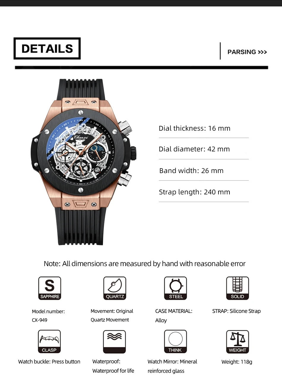 High-End Men's Watch Falcon