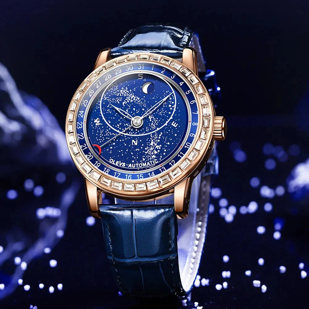 Starlight Diamond Orbit Automatic Watch