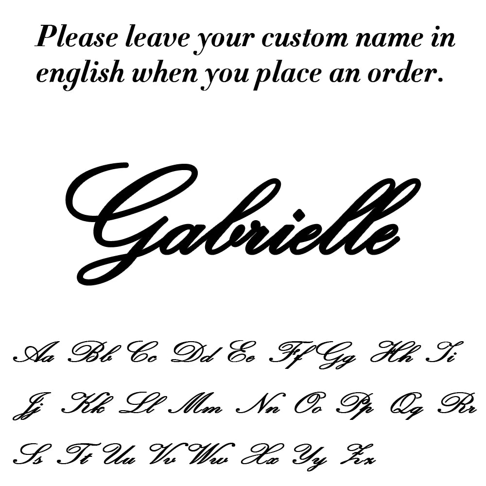 MiMOTTA™ - SILVER PERSONALISED NAME NECKLACE "VITAL"