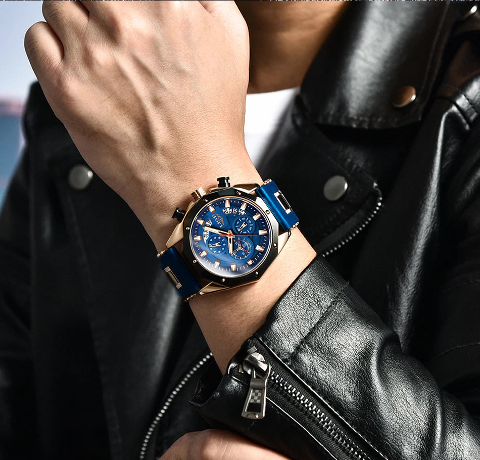 Chrono Master Adventurer - Luxury Sport Quartz Timekeeper