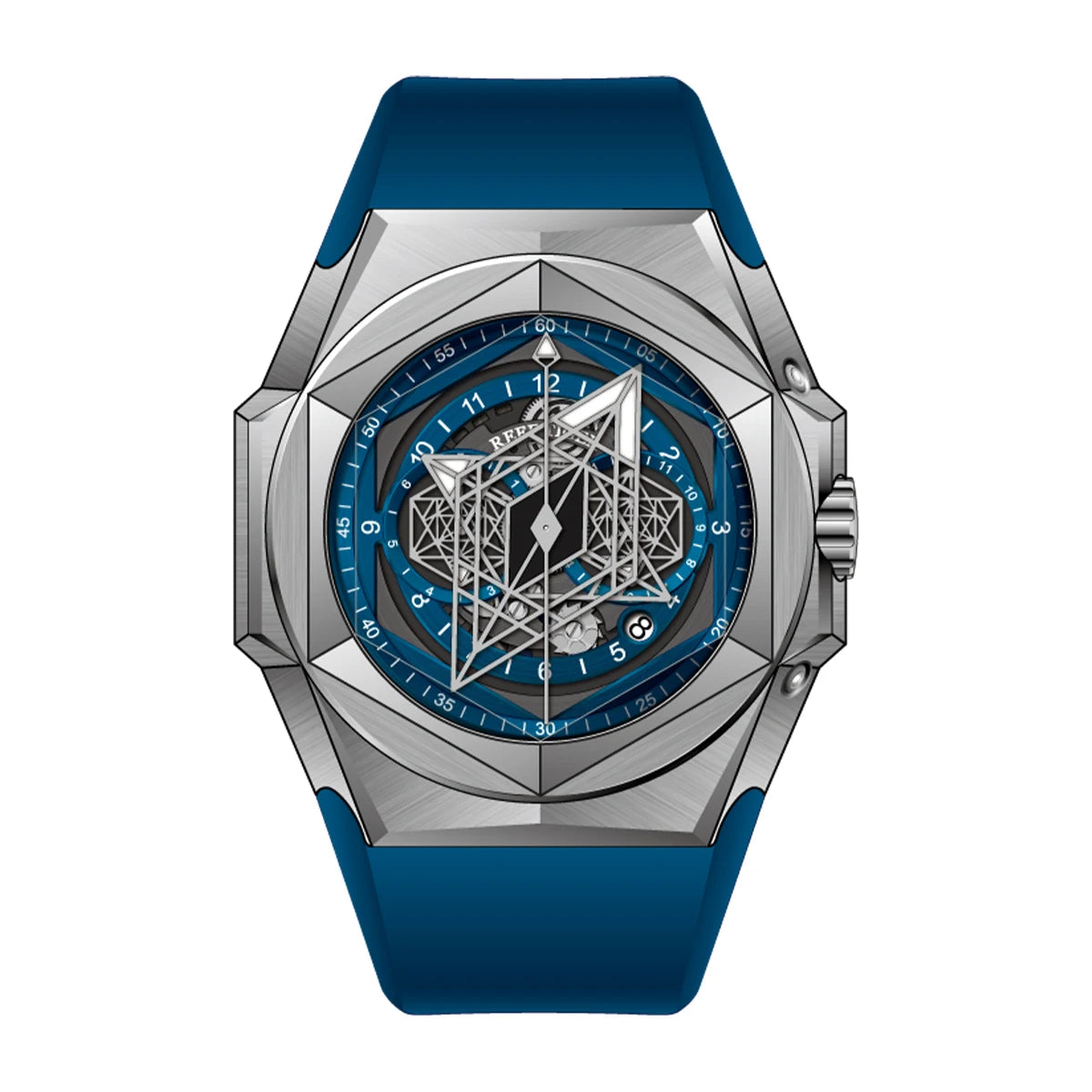 Mimotta™ - Visionary Men's Automatic Watch Octagon