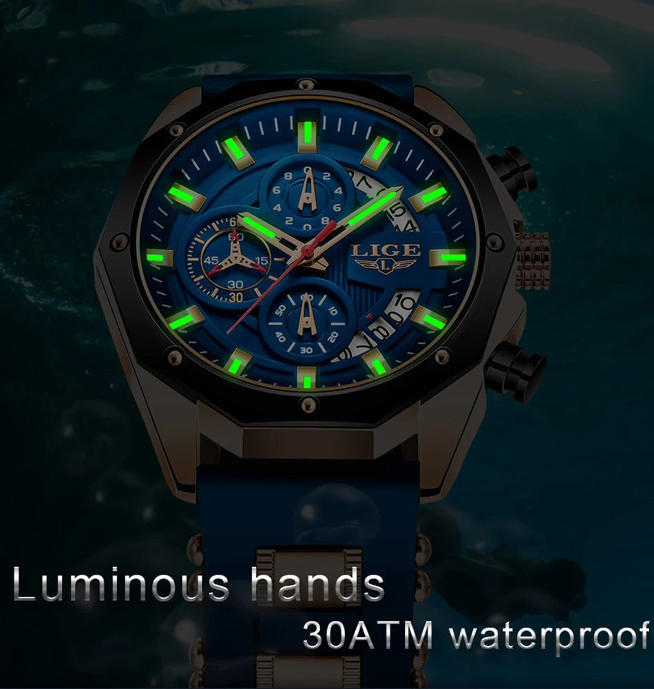 Chrono Master Adventurer - Luxury Sport Quartz Timekeeper