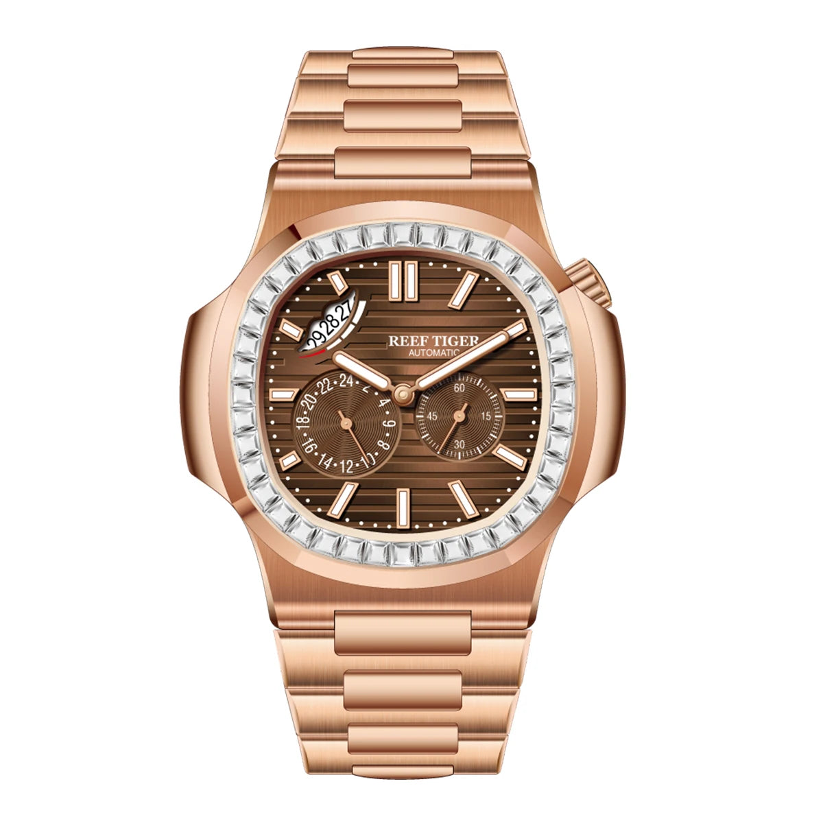 Mimotta™ - Radiant Men's Automatic Watch Chrono Matrix