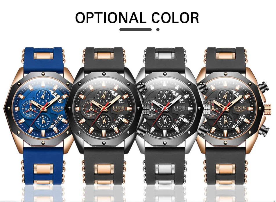 Chrono Master Adventurer - Luxury Sport Quartz Timekeeper