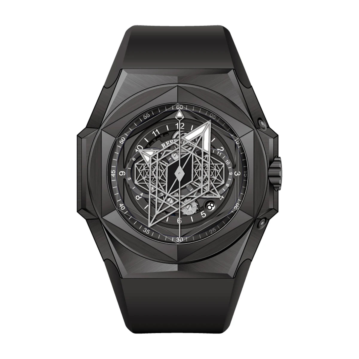 Mimotta™ - Visionary Men's Automatic Watch Octagon