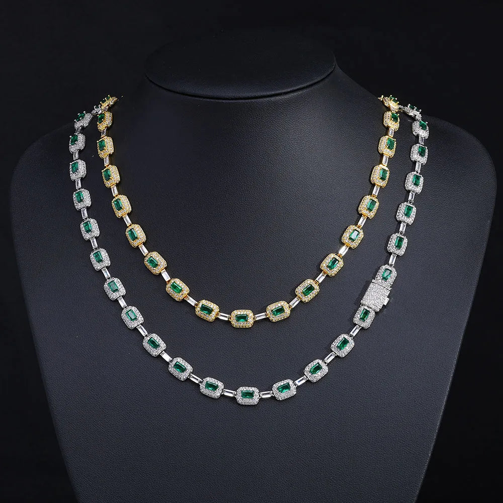MIMOTTA VAULT in gold and silver tone layered on a black bust