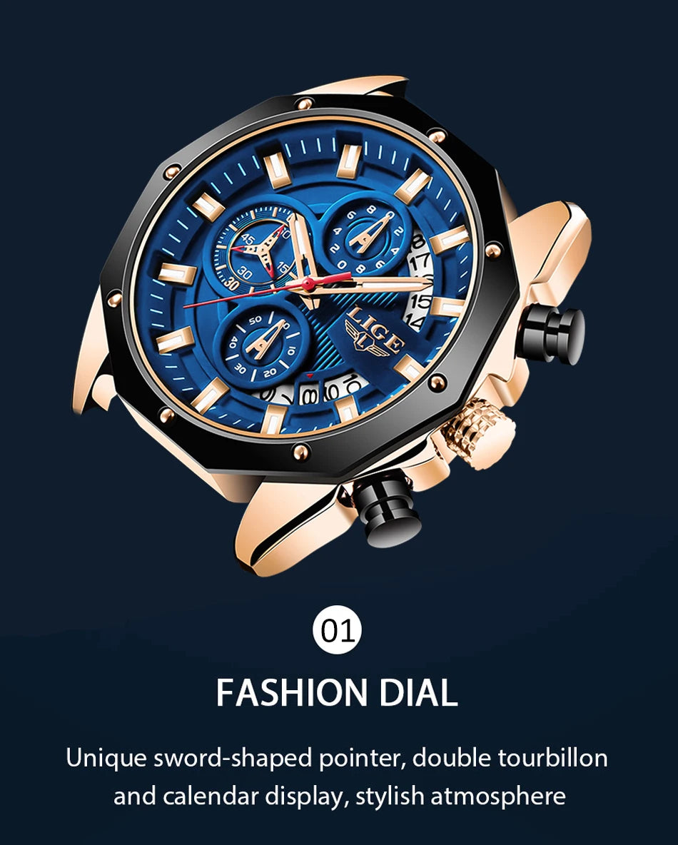 Chrono Master Adventurer - Luxury Sport Quartz Timekeeper