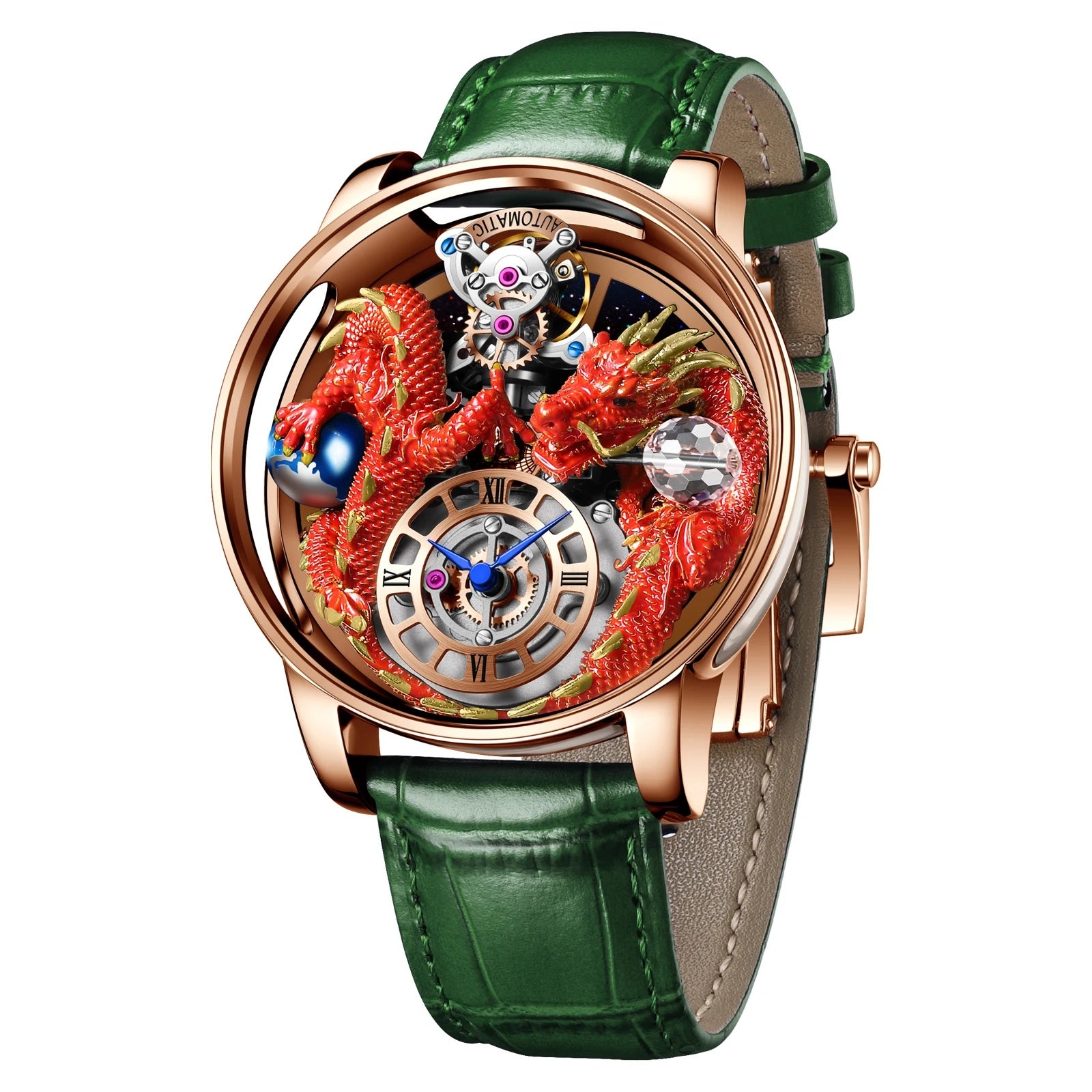 Mimotta™ - Mythic Men's Automatic Watch Dragon's Heart