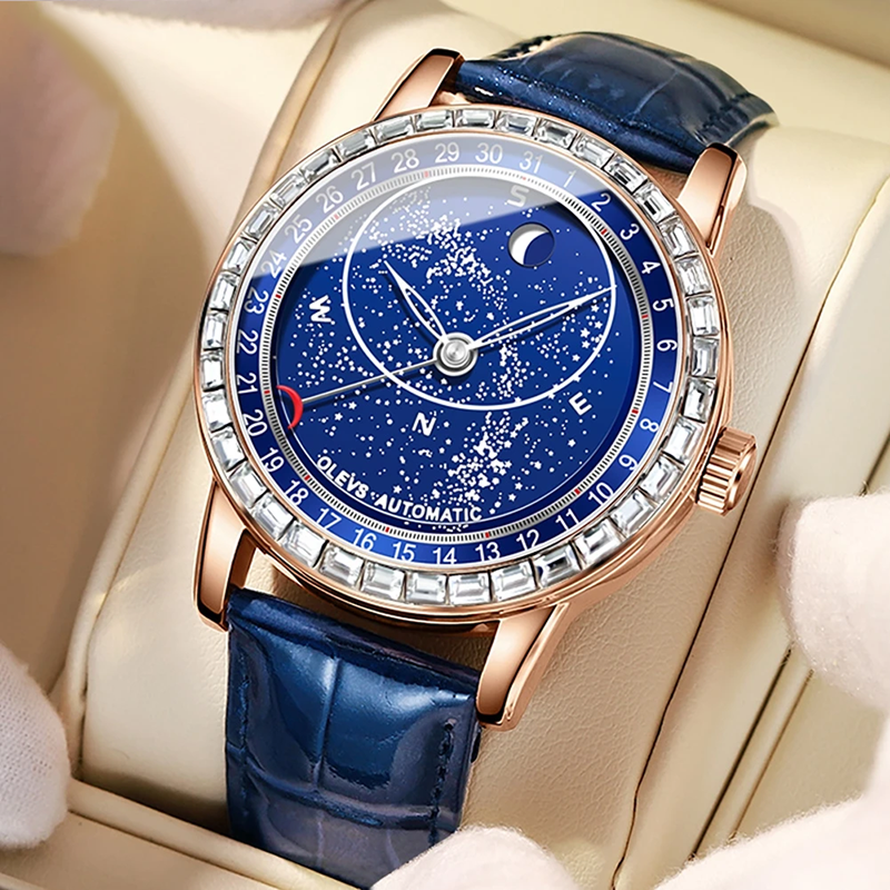 Starlight Diamond Orbit Automatic Watch